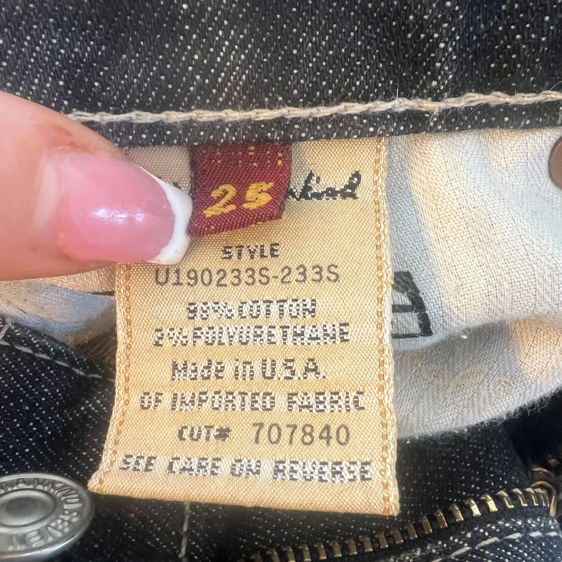 Mörkgrå jeans från 7 for All Mankind - 2