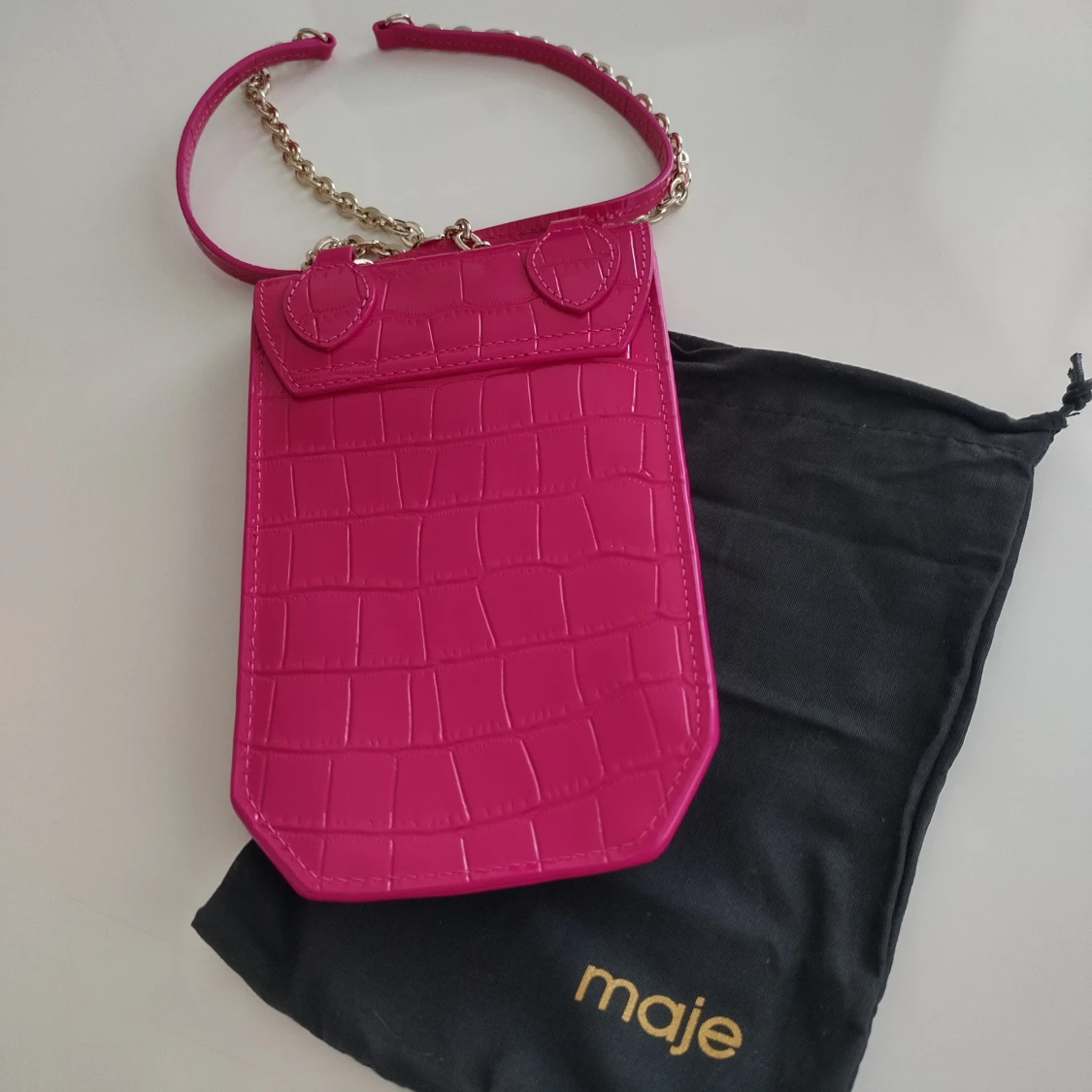 Rosa axelväska från Maje - 1