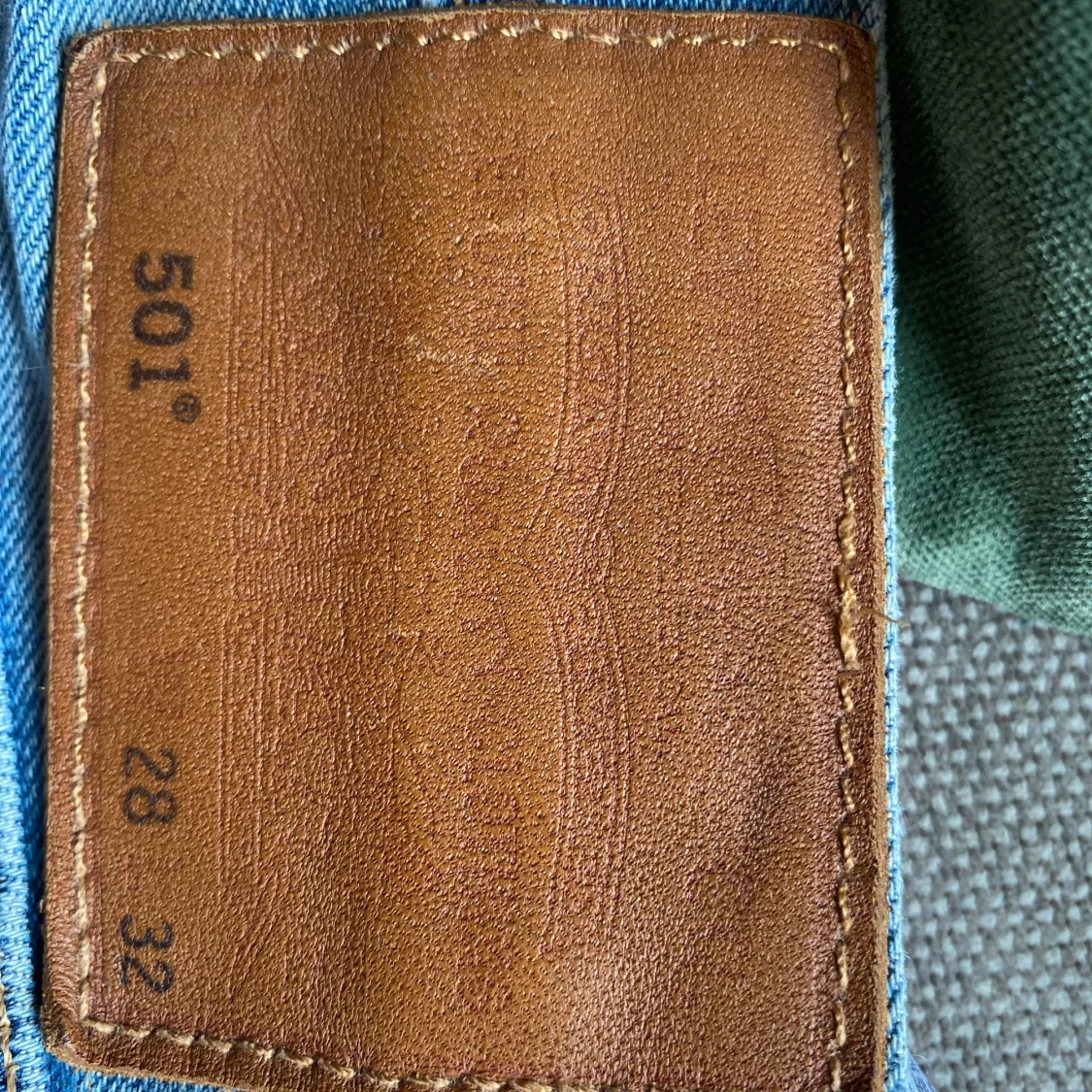 Levi's 501 ljusblå jeans 28/32 - 2