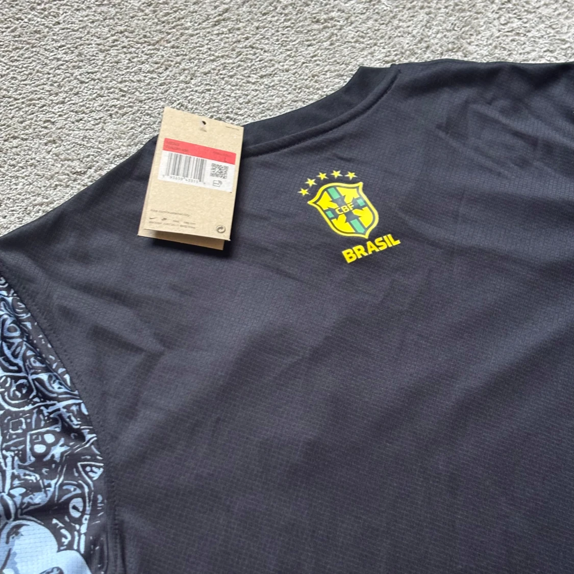 Brasilien fotbollströja  - 4
