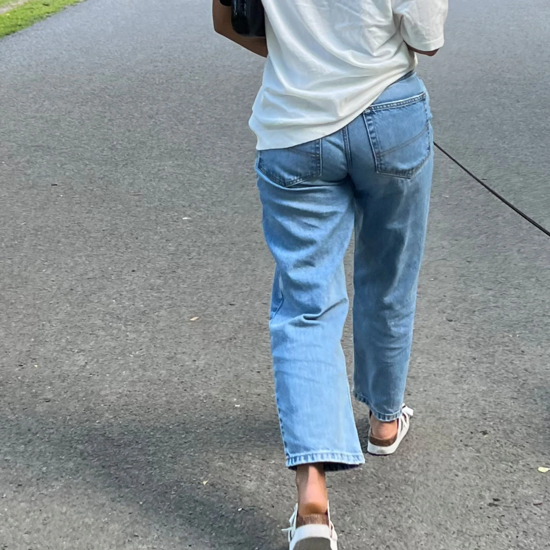 Blå raka jeans från Collusion - 4