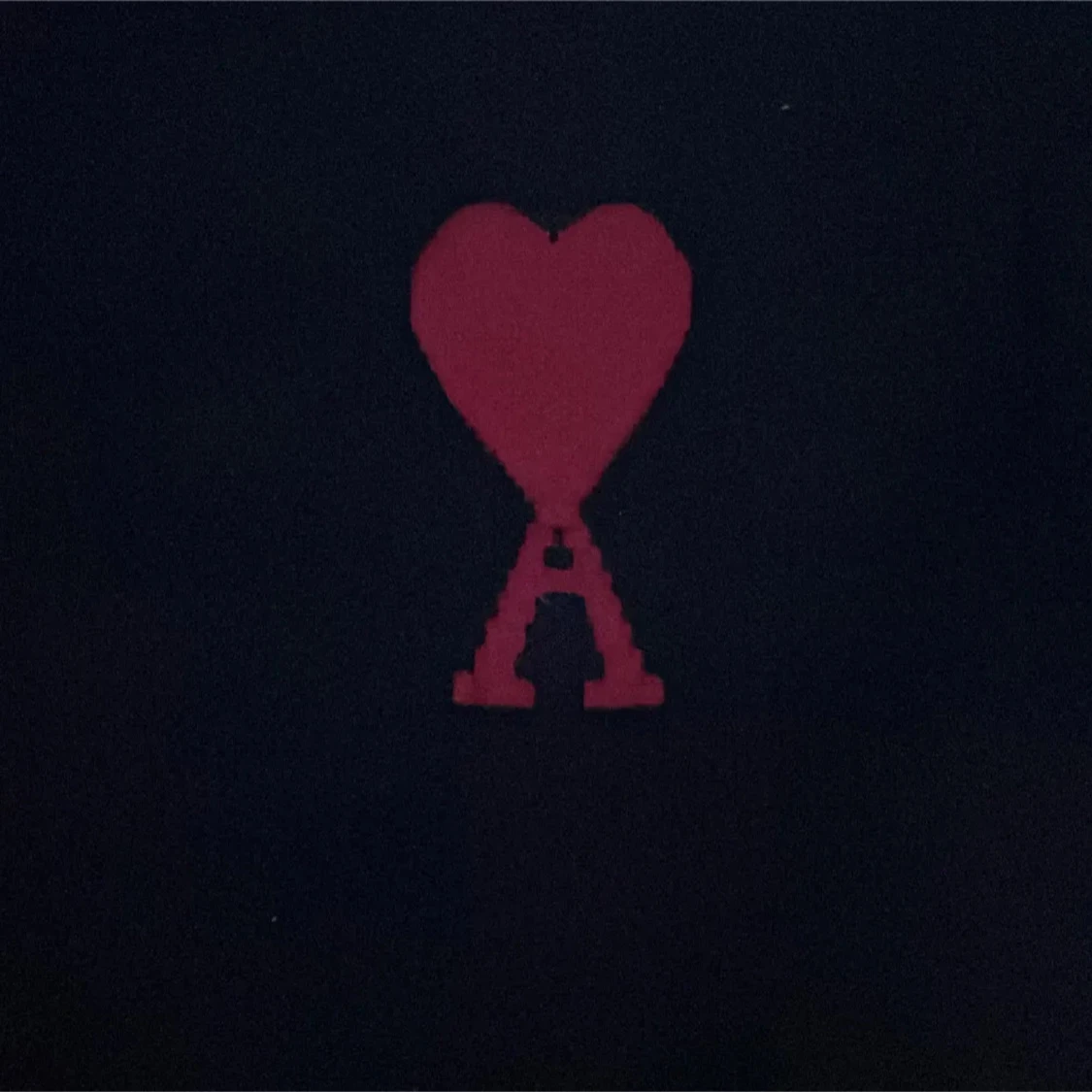 Svart stickad tröja från Ami Paris - 1