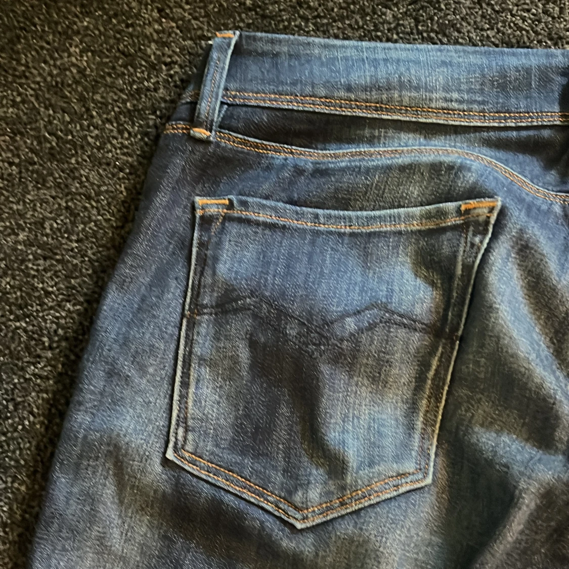 Blå Replay jeansbyxor herr - 3