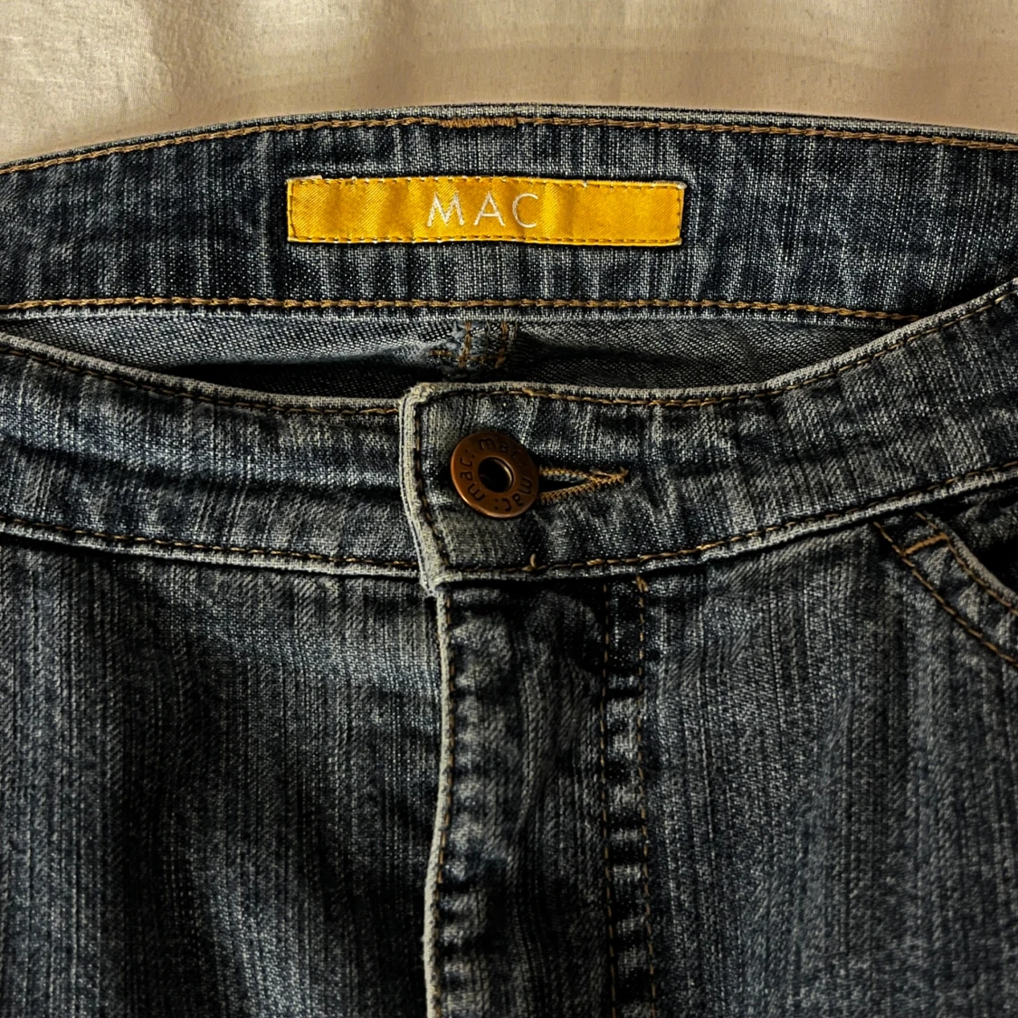 Blå jeansbyxor från MAC - 1