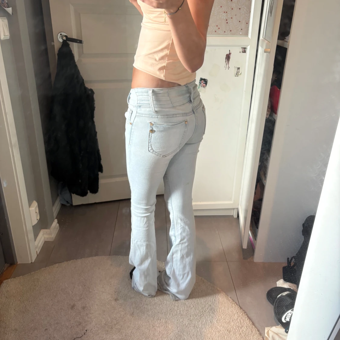 Lågmidjade jeans  - 1