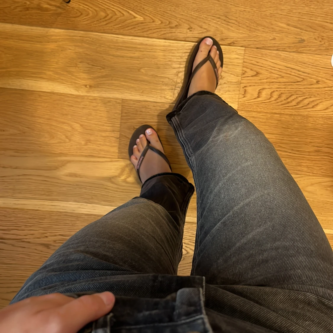 Raka jeans från Zara - 1