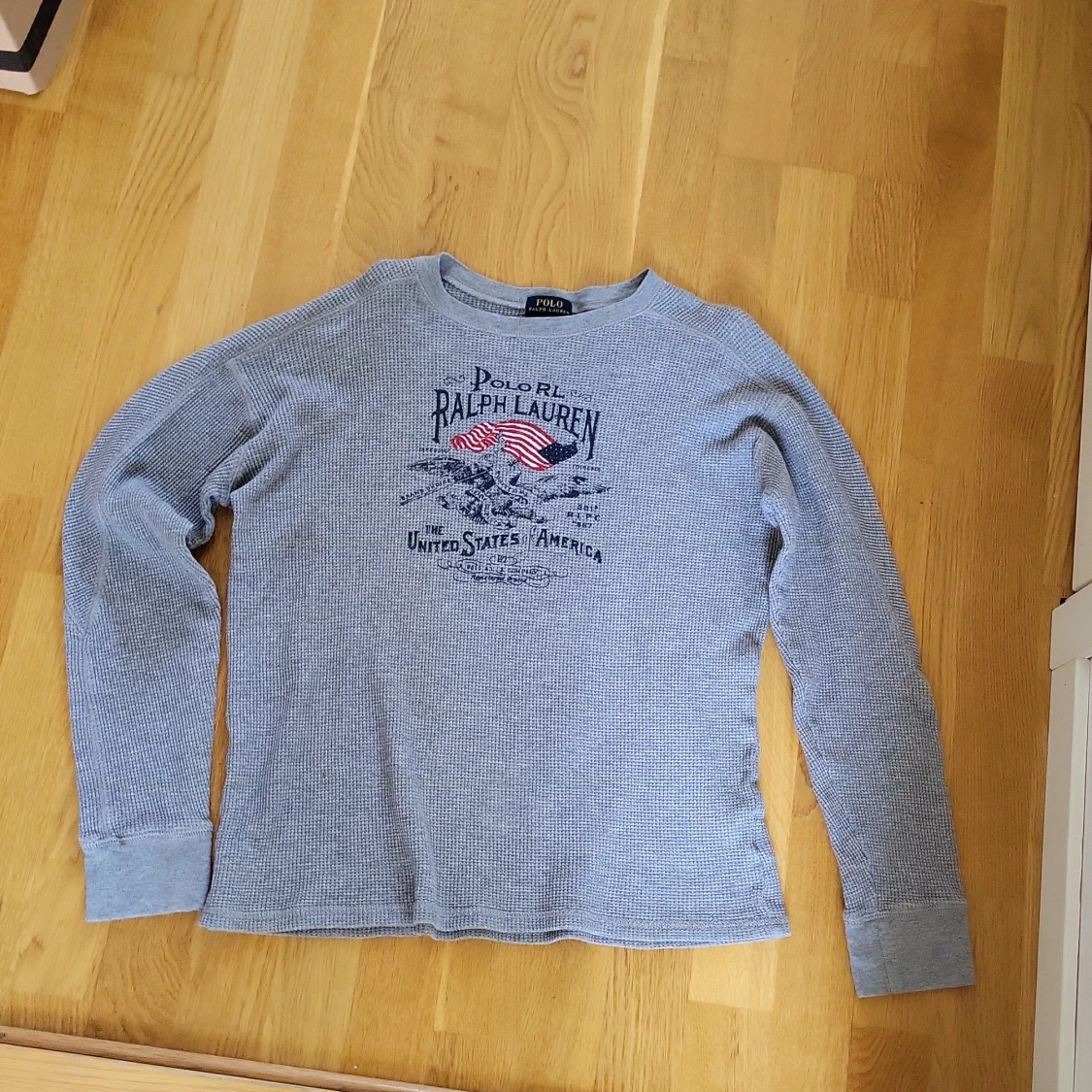 Grå långärmad tröja från Polo Ralph Lauren