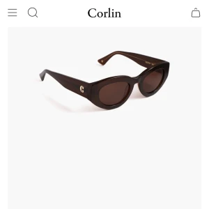  Corlin eyewear solglasögon Ines - Snygga solglasögon från Corlin i nyskick. Modellen heter Ines Brown Brown. Jag har även fodralet som jag skicka med🫶🏻