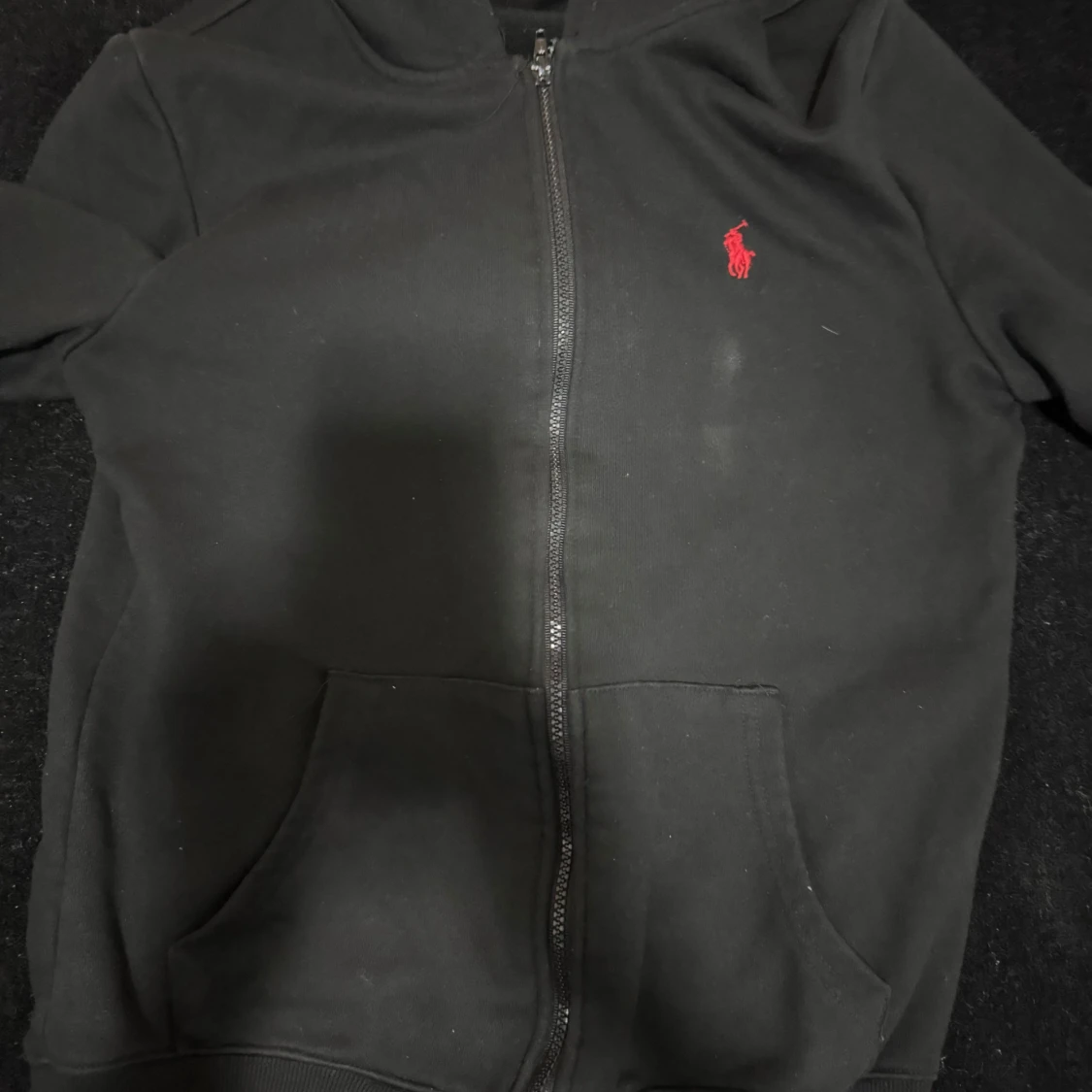 Svart hoodie från Polo Ralph Lauren
