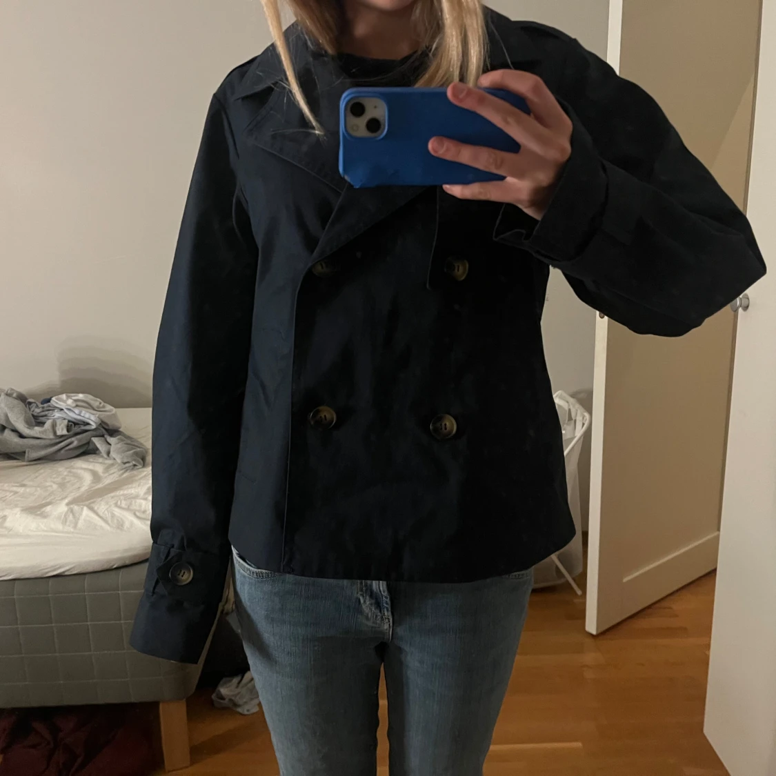 Mörkblå kavajjacka från NA-KD - 1