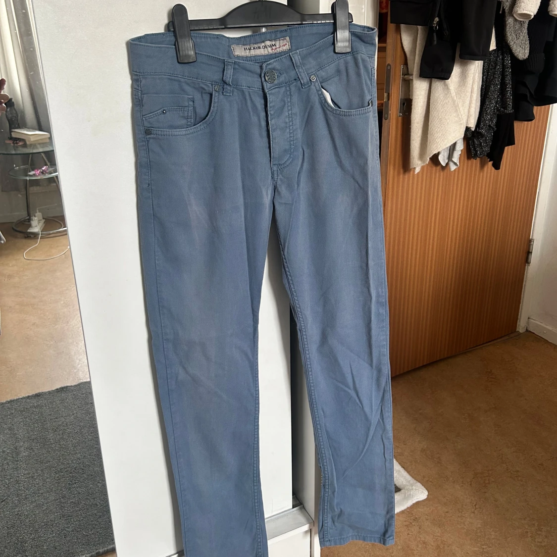 Blå jeansbyxor från Manufactured