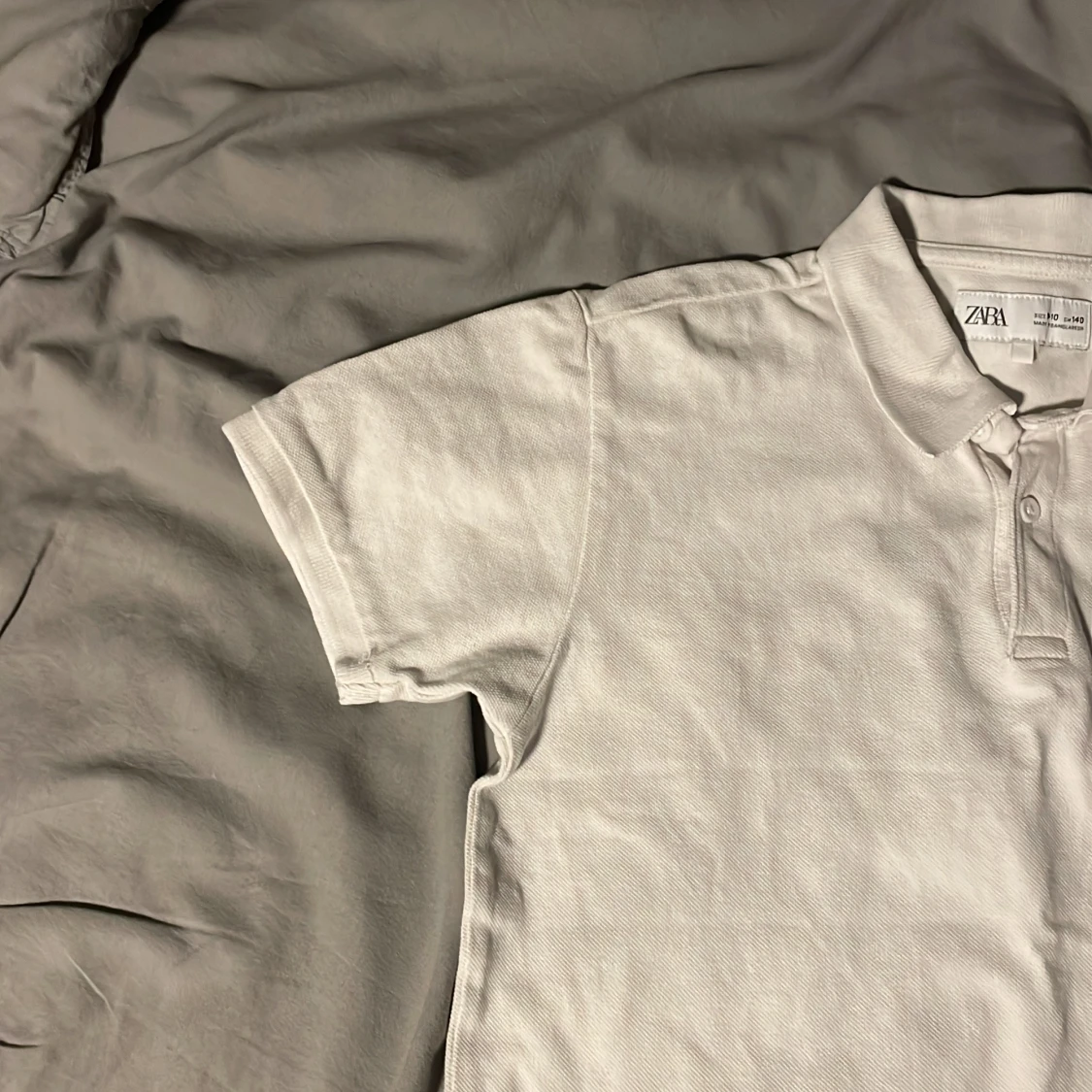 Vit pikétröja från Zara - 3