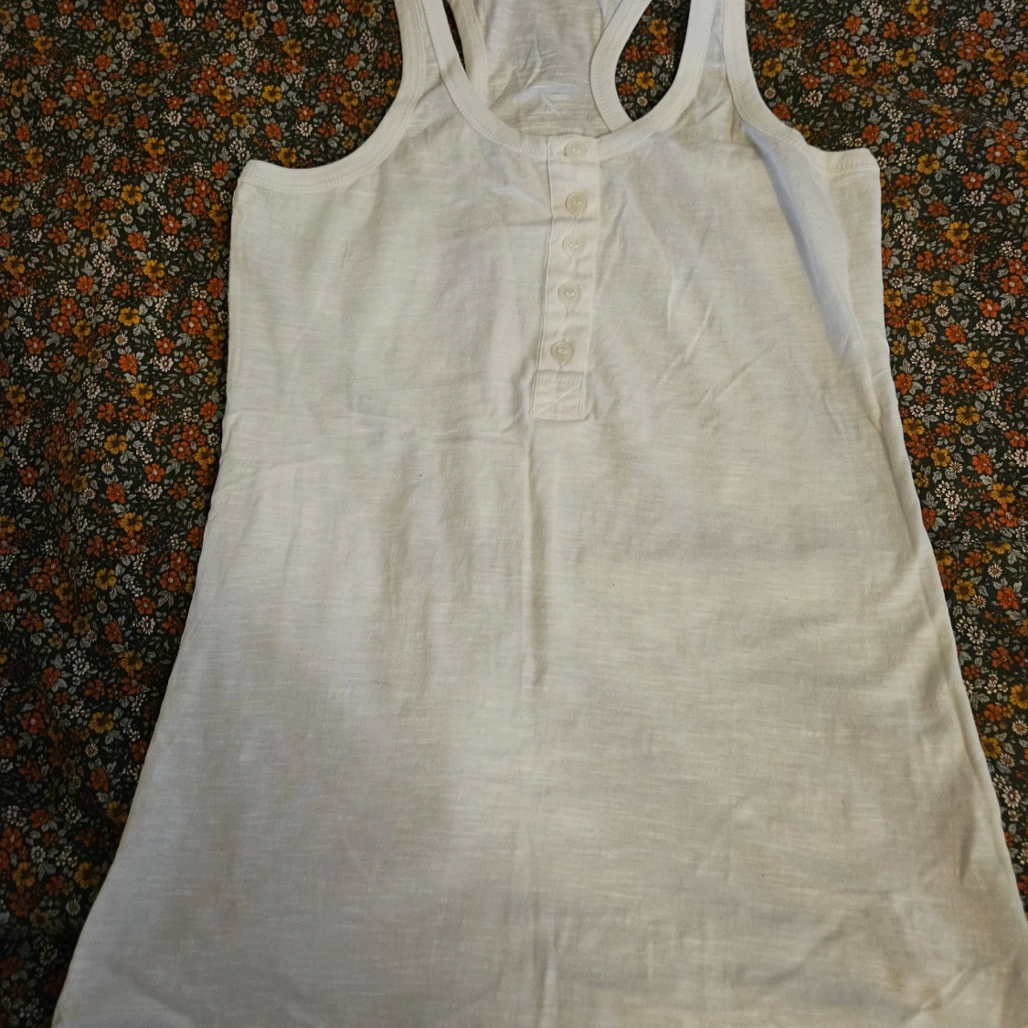 Vit linnetopp från Dr. Denim