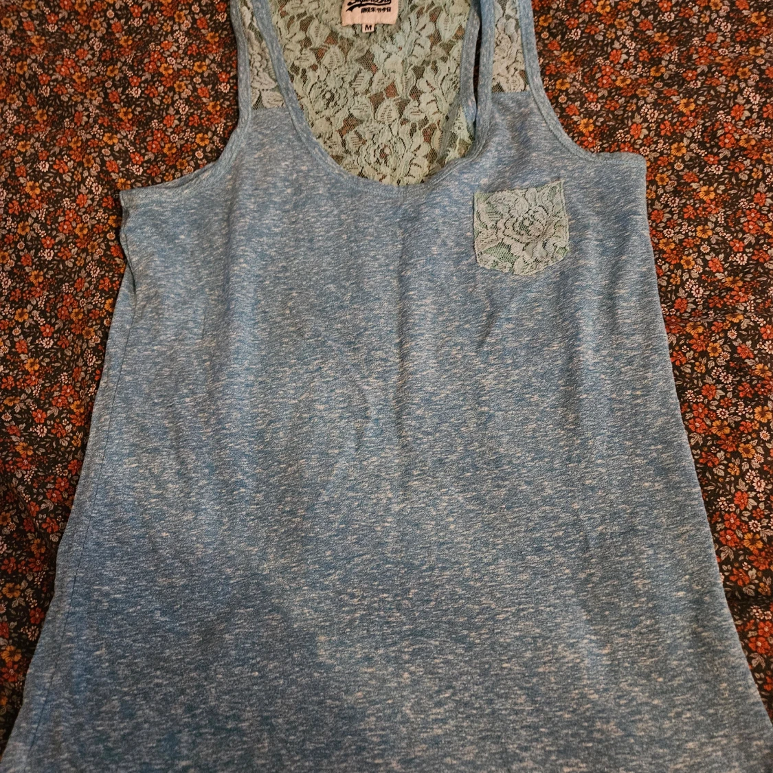 Blå linnetopp från Superdry - 1