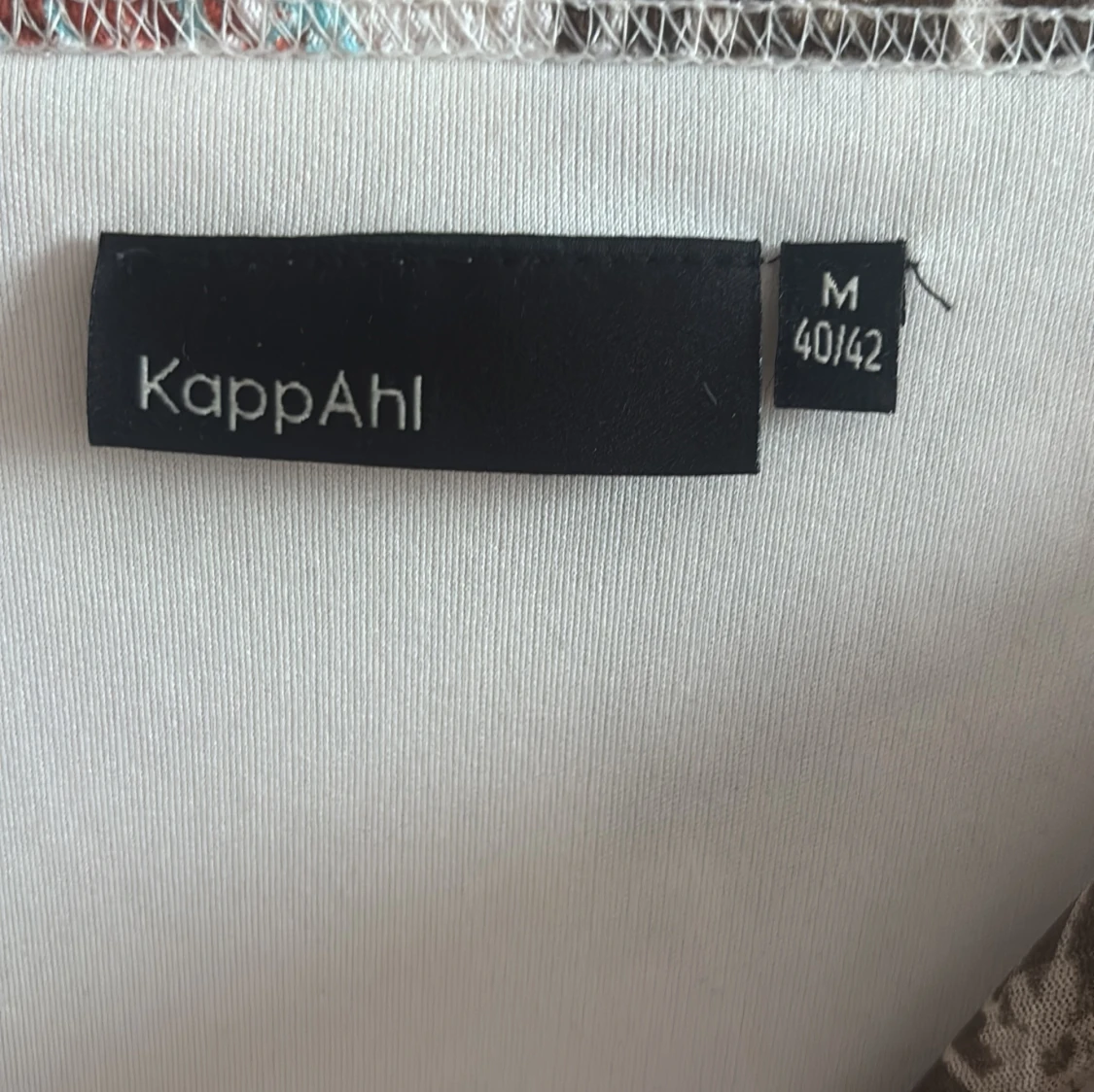 Mönstrad linnetopp från KappAhl - 2