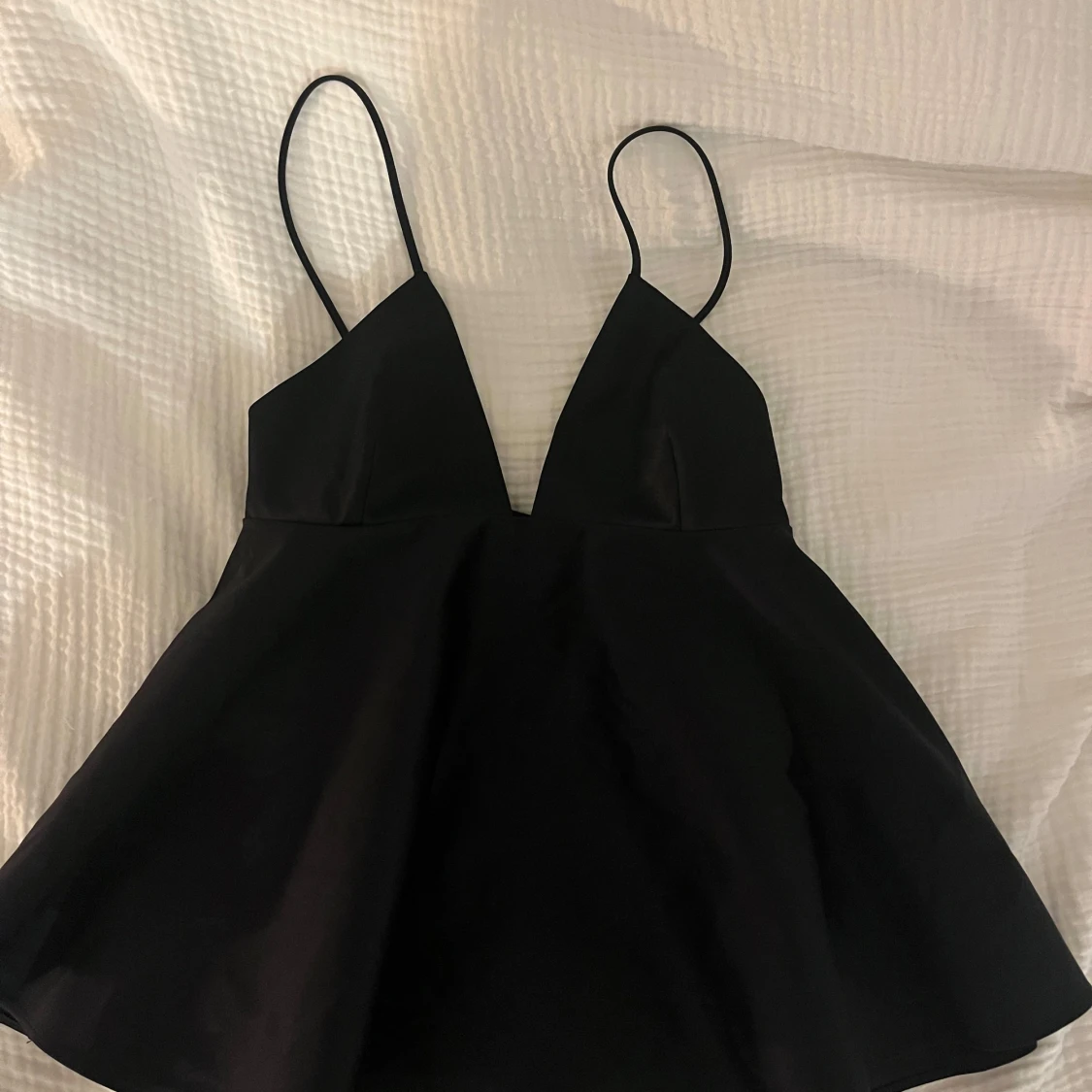 Svart v-ringad linnetopp H&M XS - 1