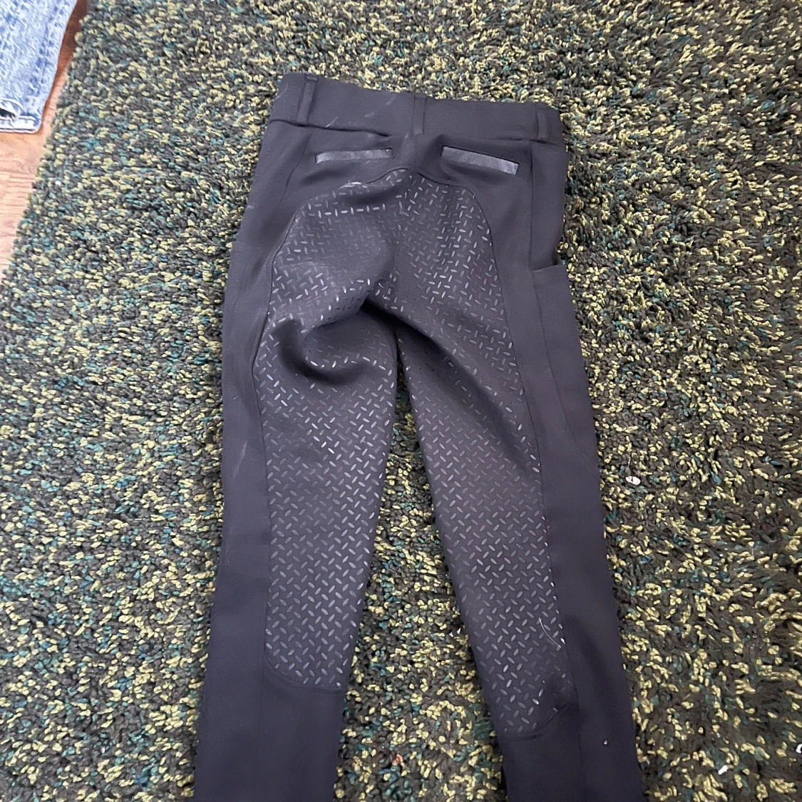 Svarta ridleggings med grepp - 1