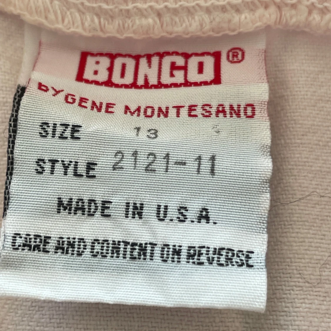 Ljusrosa jeanskjol från Bongo - 3