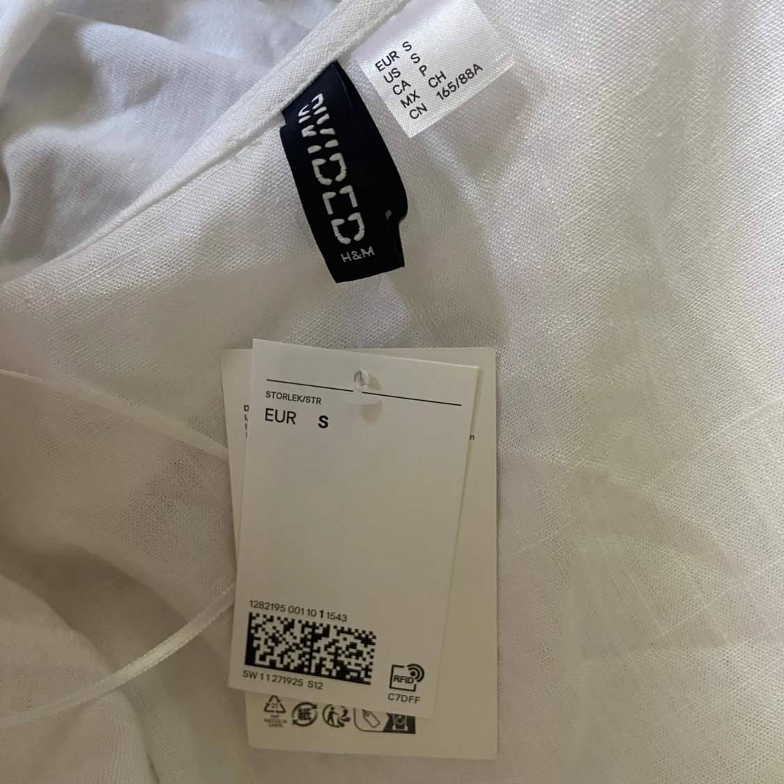 Vit omlottopp från H&M Divided - 3