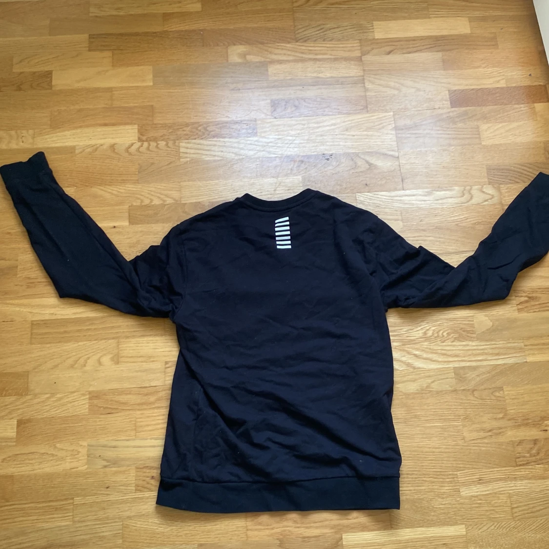 Svart långärmad tröja EA7 Armani - 1