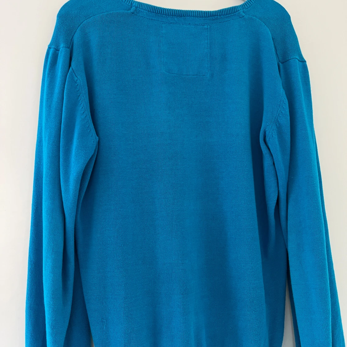 Over size blå stickad tröja från Skill - 2