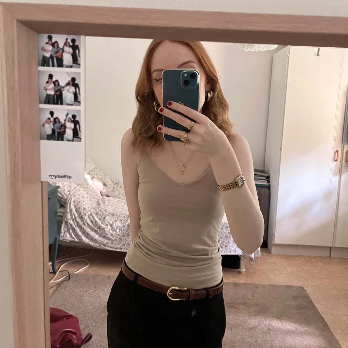 Beige linne från H&M