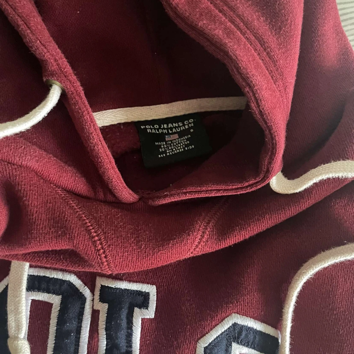 Vinröd Polo Ralph Lauren Hoodie - 2