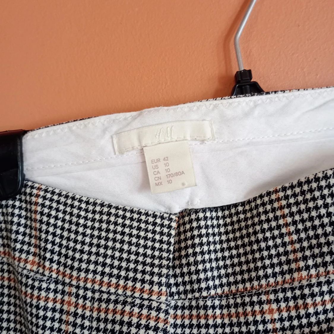 Rutig kostymbyxa från H&M - 3