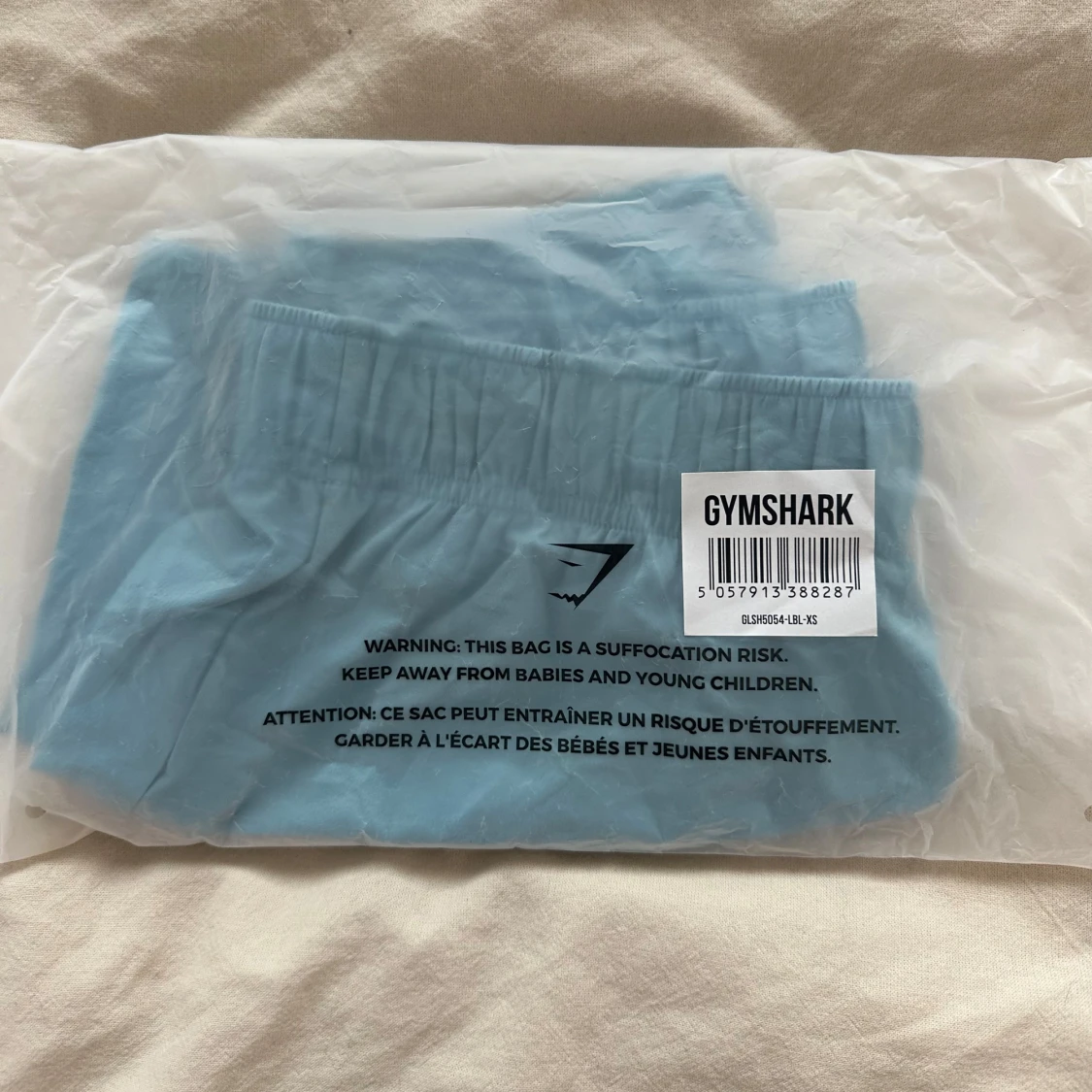 Blå Träningsshorts  - 1