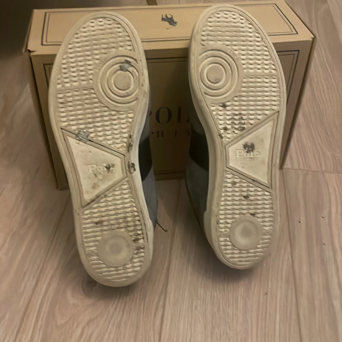 Grå sneakers från Polo Ralph Lauren - 3