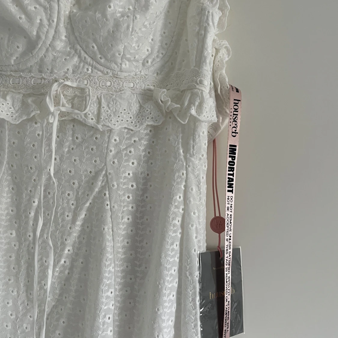 Eve White Maxi dress House of CB - 2