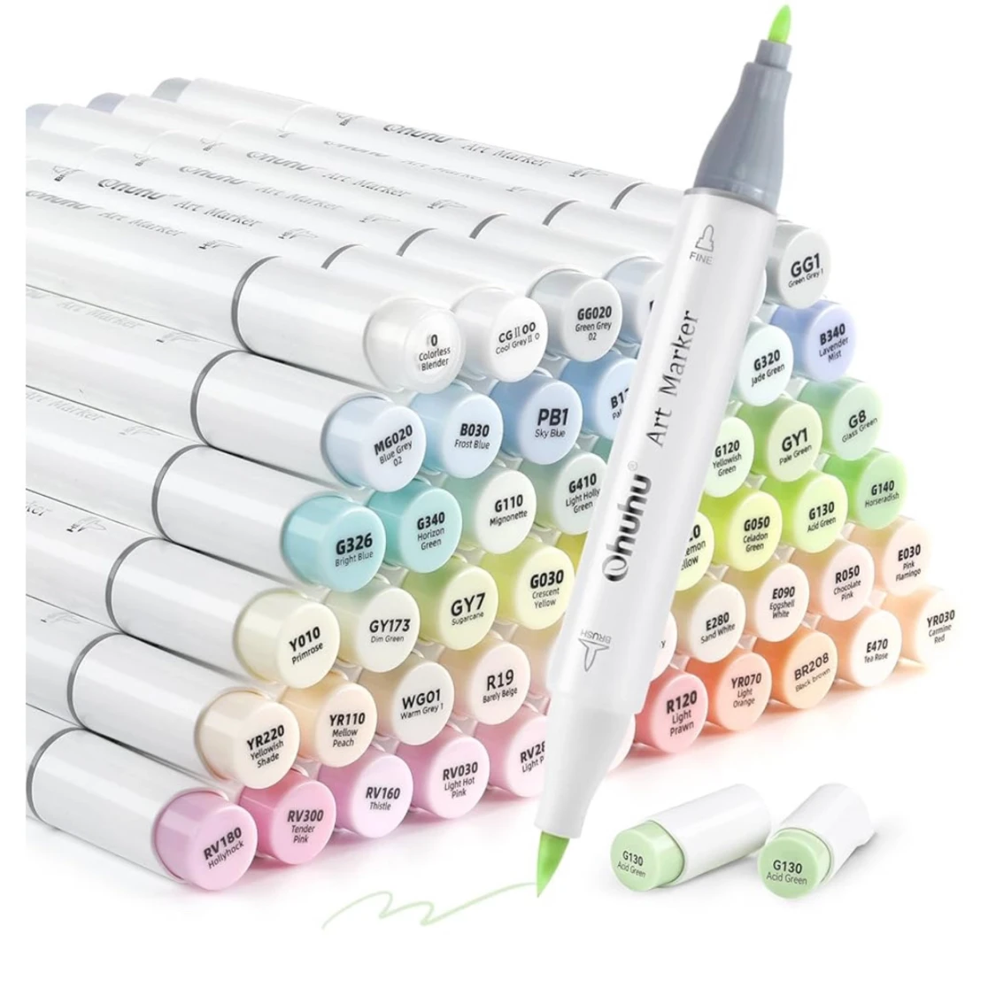 Ohuhu Art Markers Set