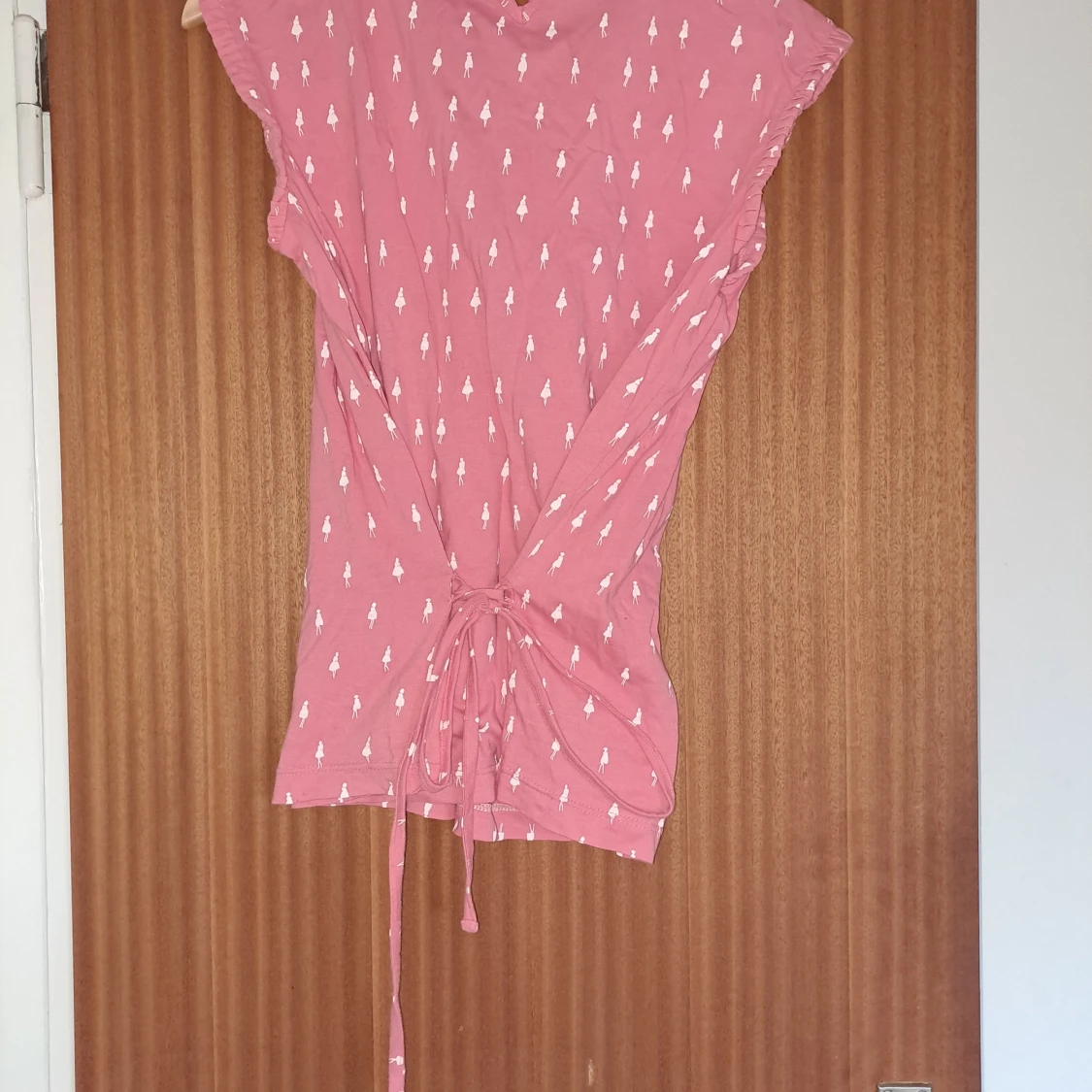 Rosa blus Orla Kiely x People Tree - 1