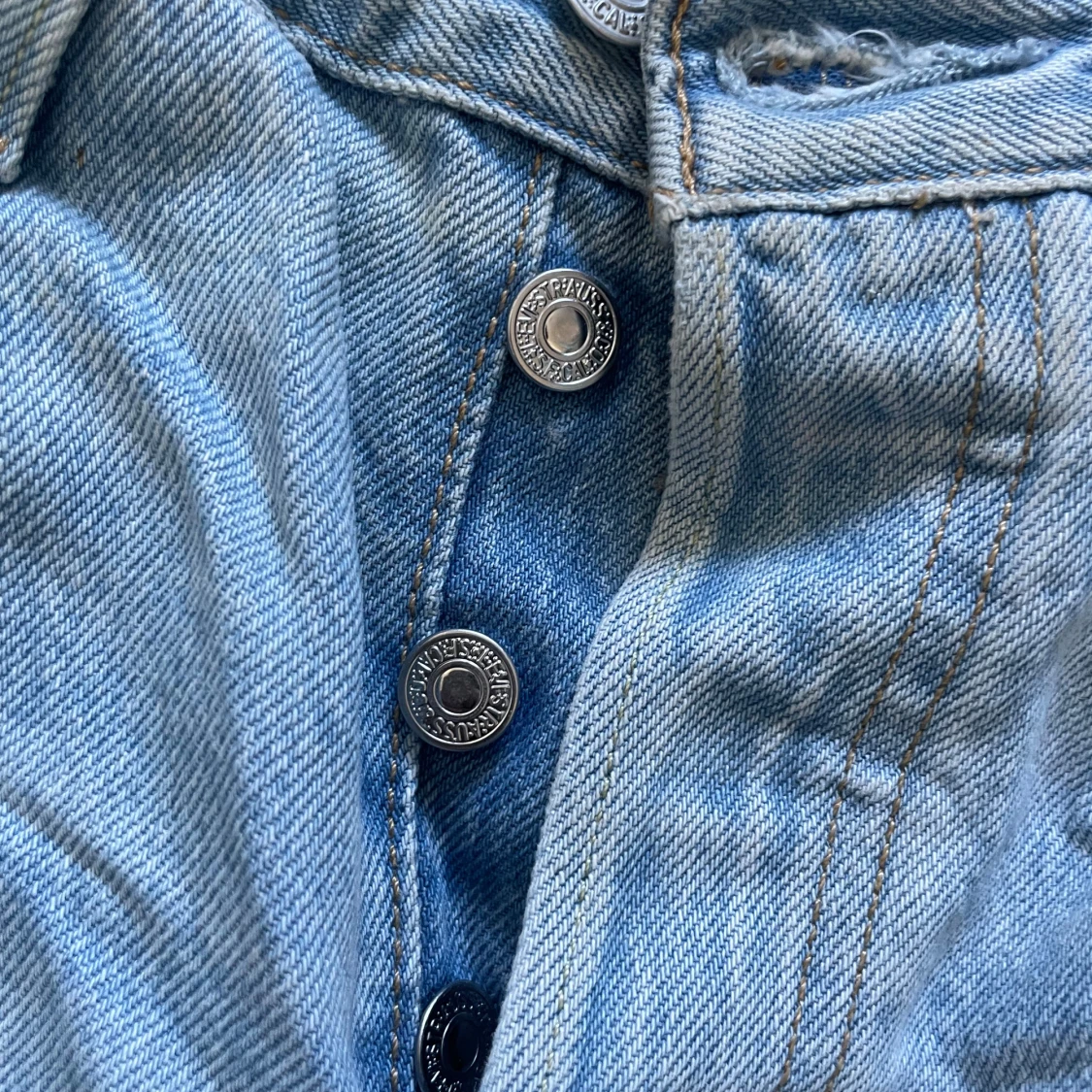 Blå jeansshorts från Levi's - 3