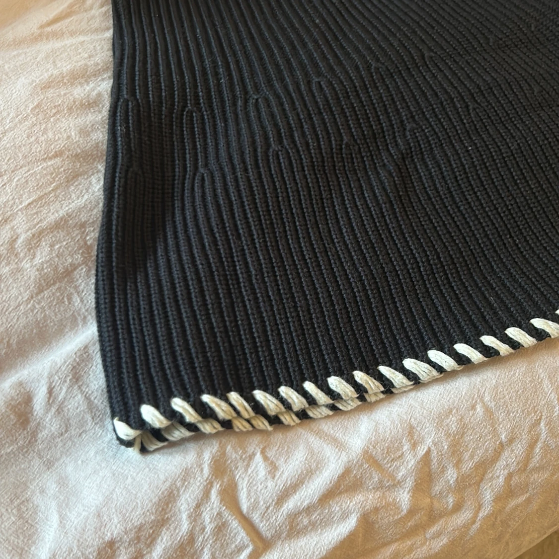 Svart ribbad klänning från ADOORE - 4