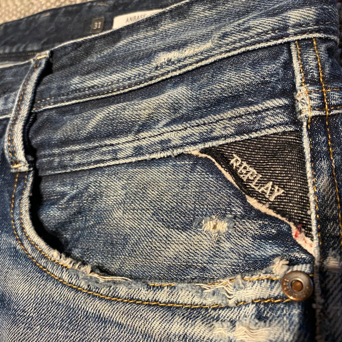 Blå jeans från Replay - 2