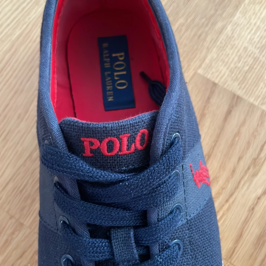 Blå sneakers från Polo Ralph Lauren - 1