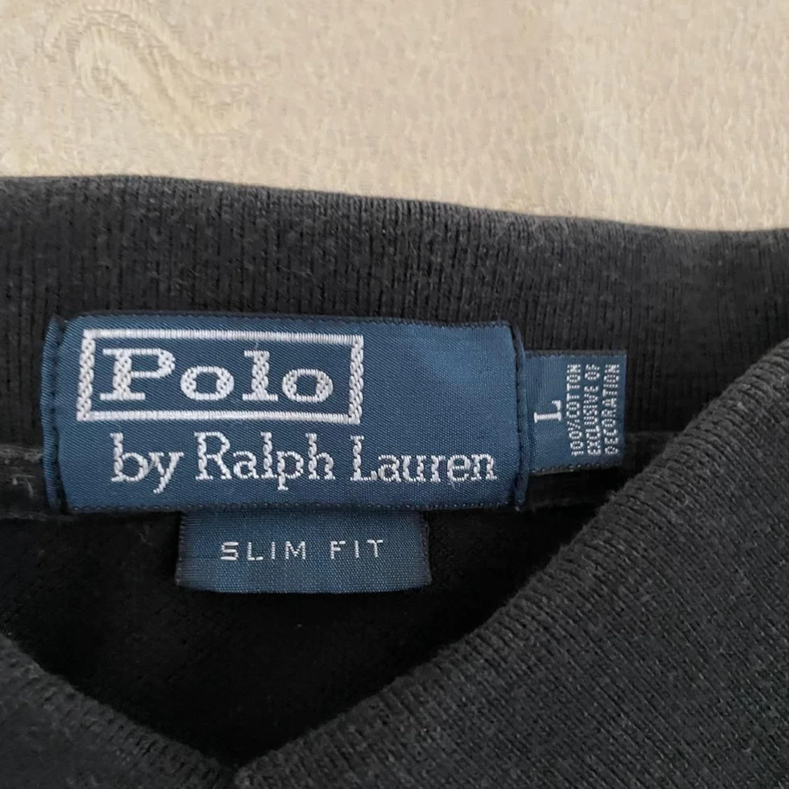 Svart pikétröja från Polo Ralph Lauren - 3