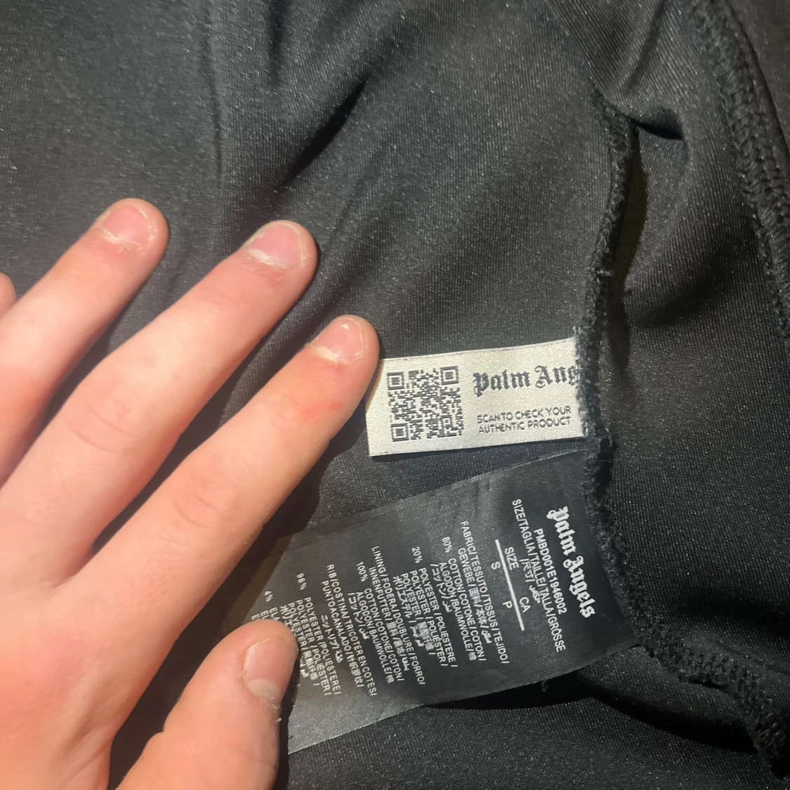 Svart track jacket från Palm Angels - 2