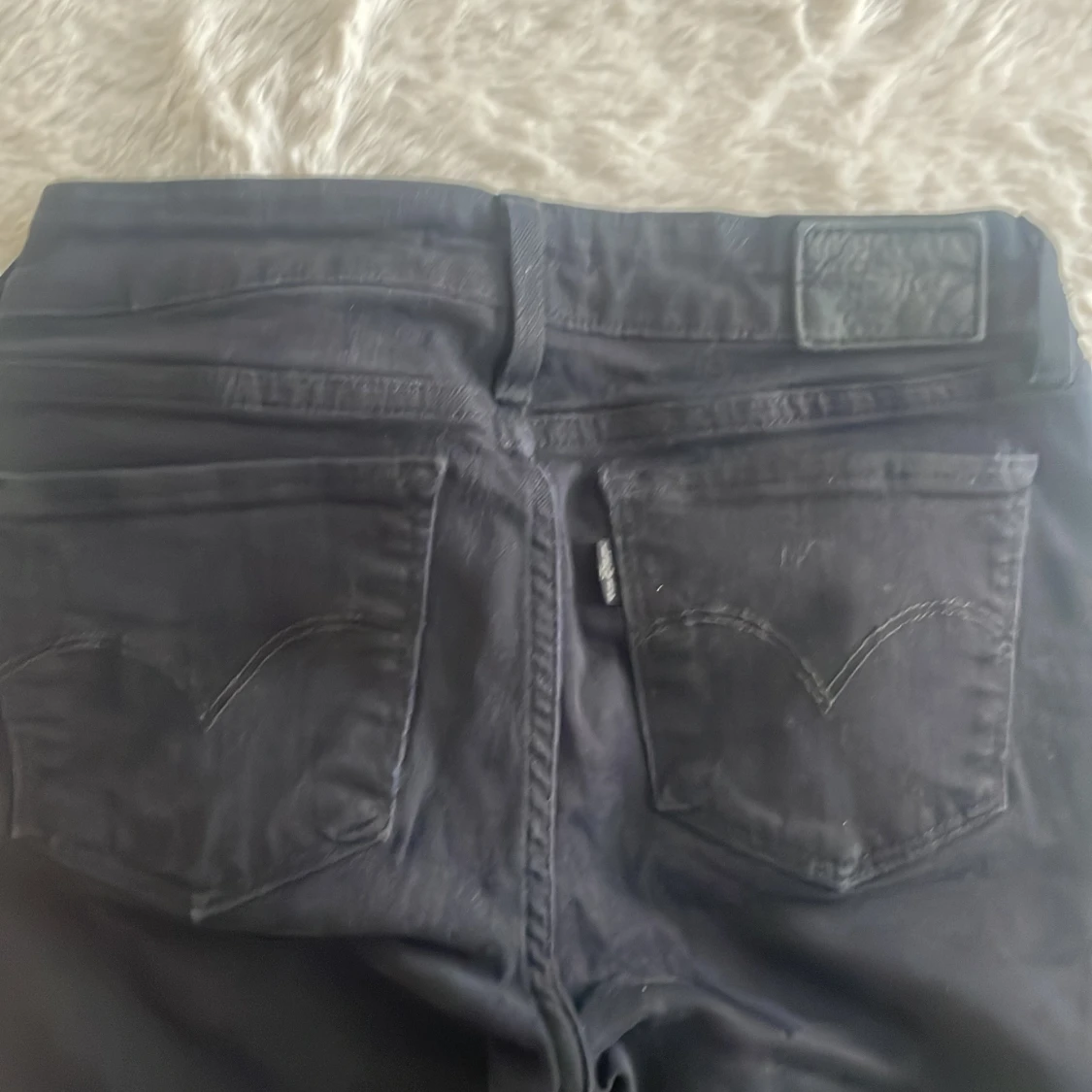 Svarta Levi's 715 Bootcut jeans - 2