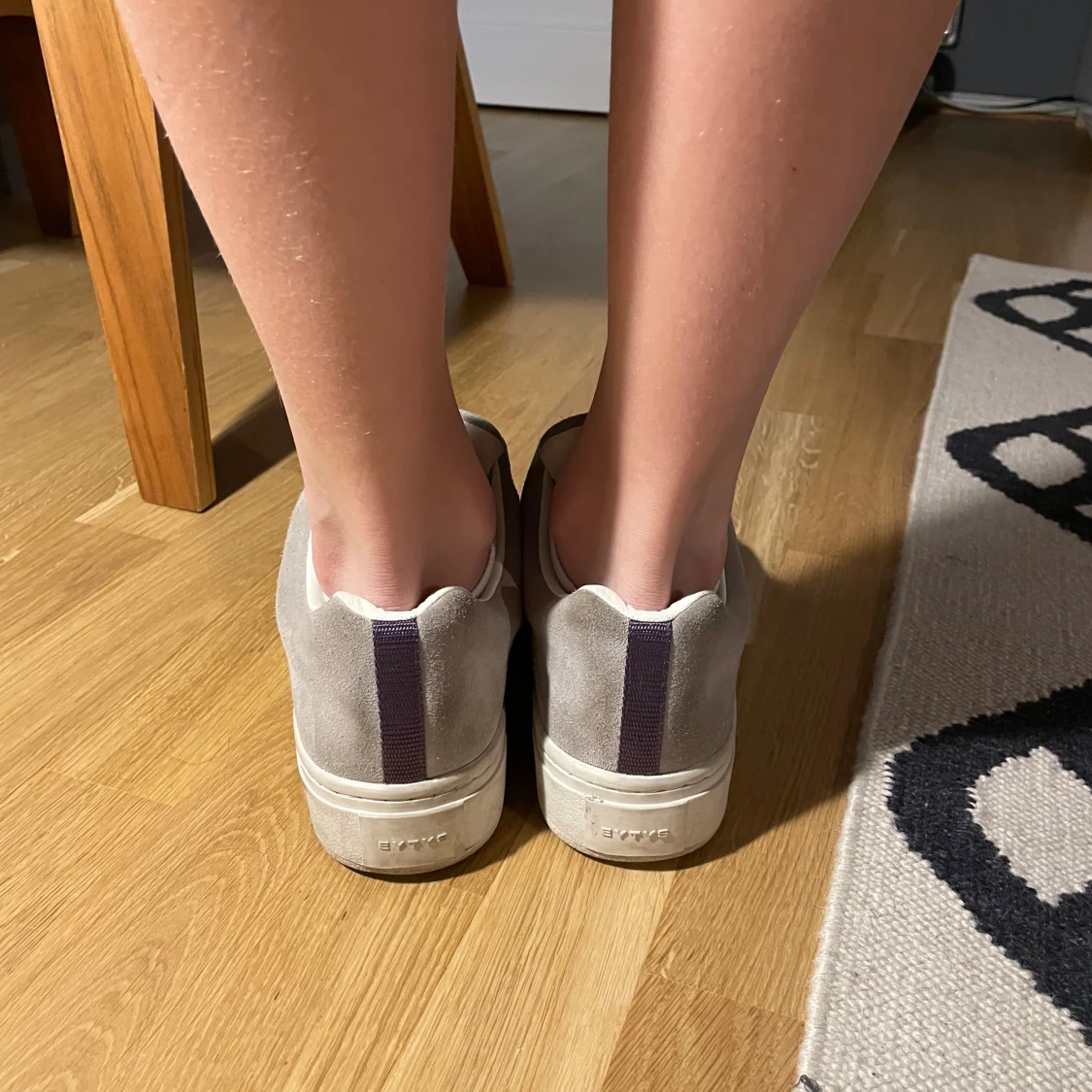 Grå populära sneakers Eytys - 2