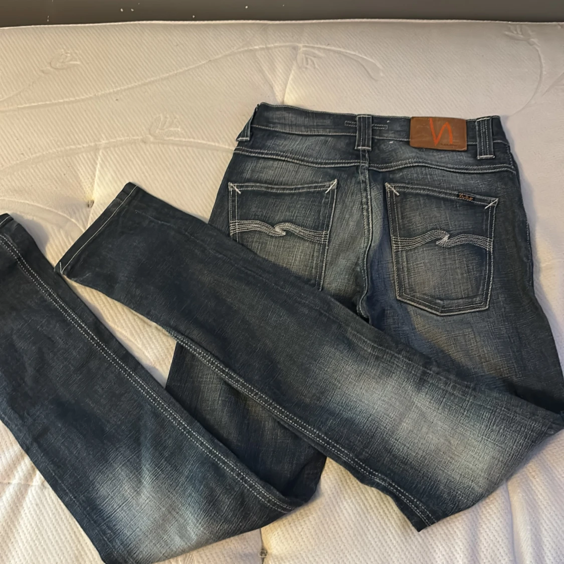 Mörkblå jeans från Nudie Jeans - 1