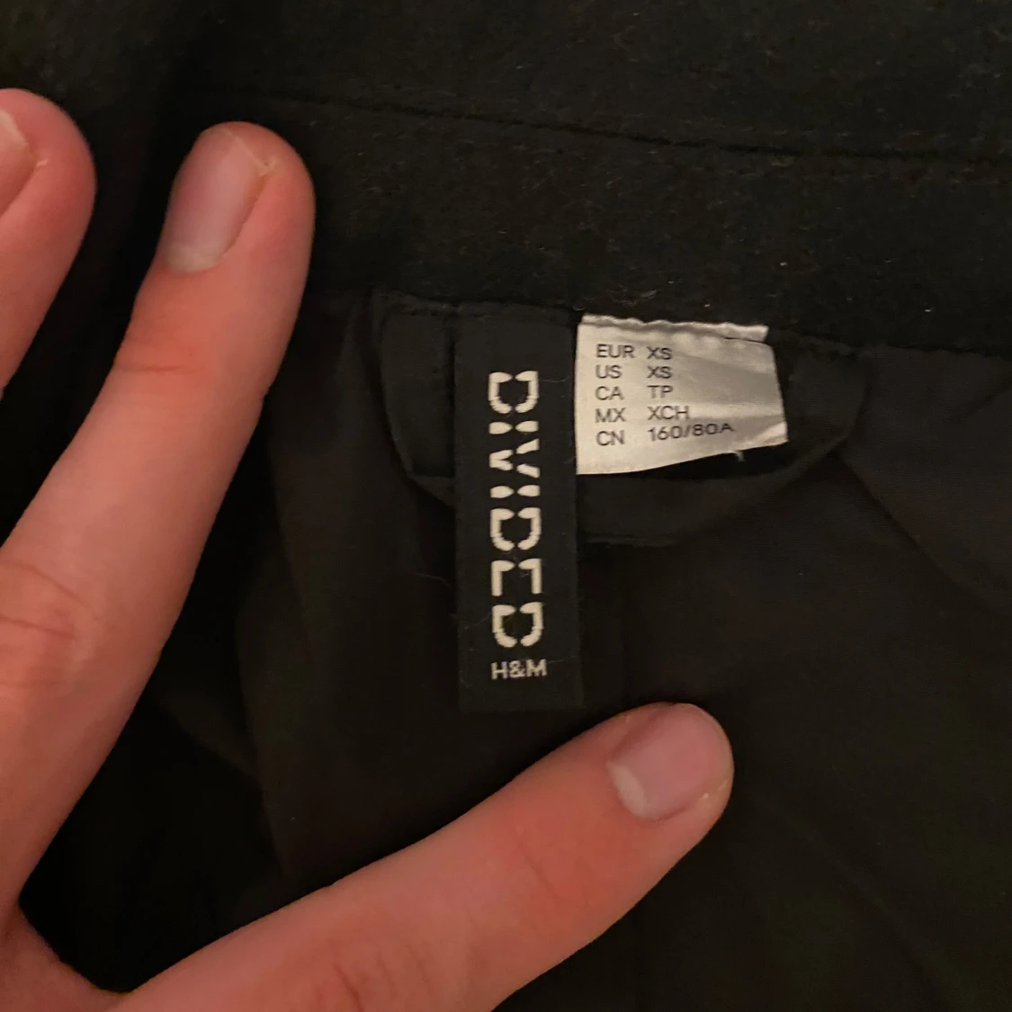 Svart kappa från H&M Divided - 2