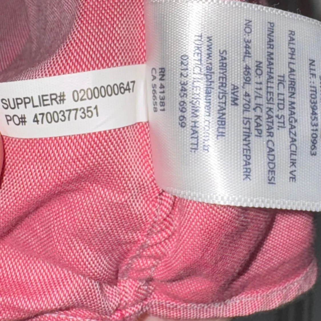 Rosa skjorta från Ralph Lauren - 2