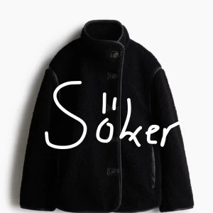 Teddy jacka  - Söker denna Teddy jacka me knappar från H&M helst storlek S!!!!!!