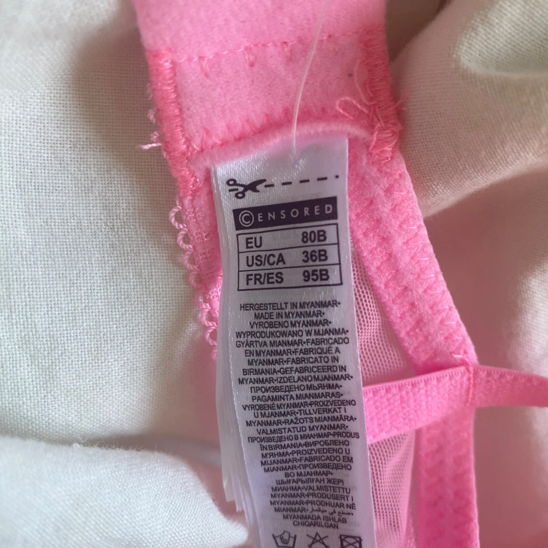 Ny Rosa bh från New yorker  - 2