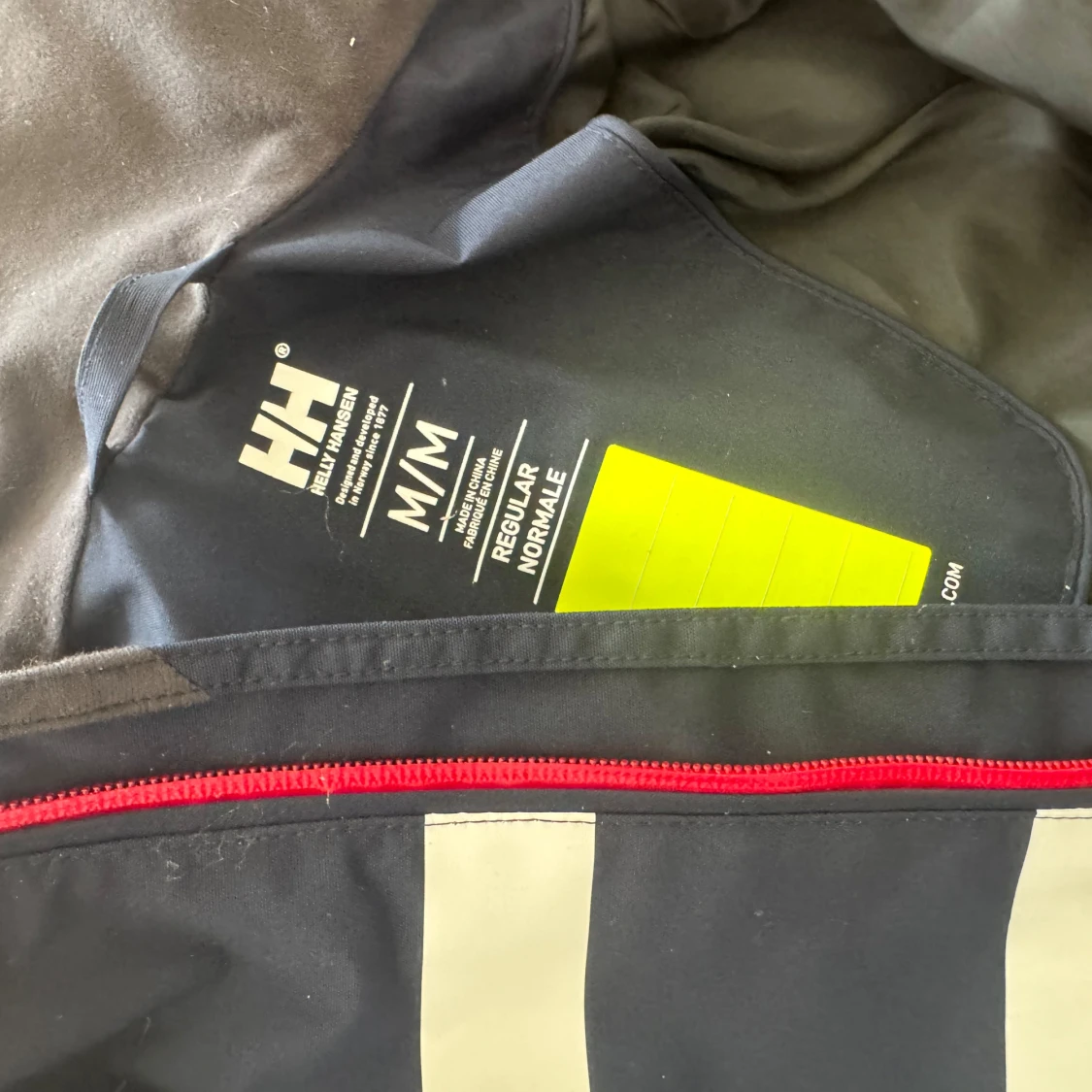 Helly Hansen marinblå seglar jacka M - 1