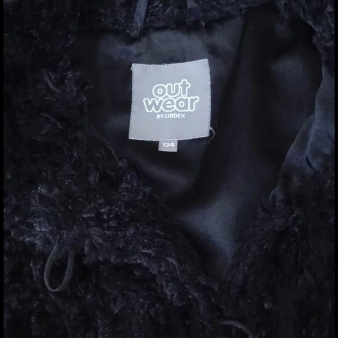 Svart teddyjacka från Lindex - 2
