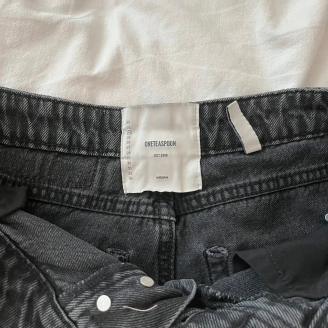 Svarta jeansshorts från OneTeaspoon - 2