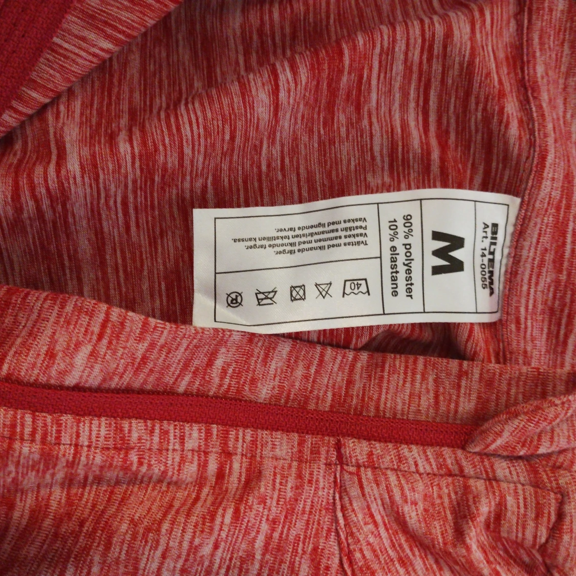 Röd långärmad träningströja Yosemite - 2